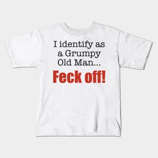 Grumpy Old Man Identity Kids T-Shirt